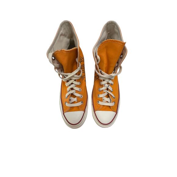 Converse Chuck 70 Come Tees Star Light Path Orange High Tops Men’s 8 Women’s 10 - Picture 5 of 9